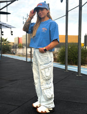 Crop BB Academy Blue