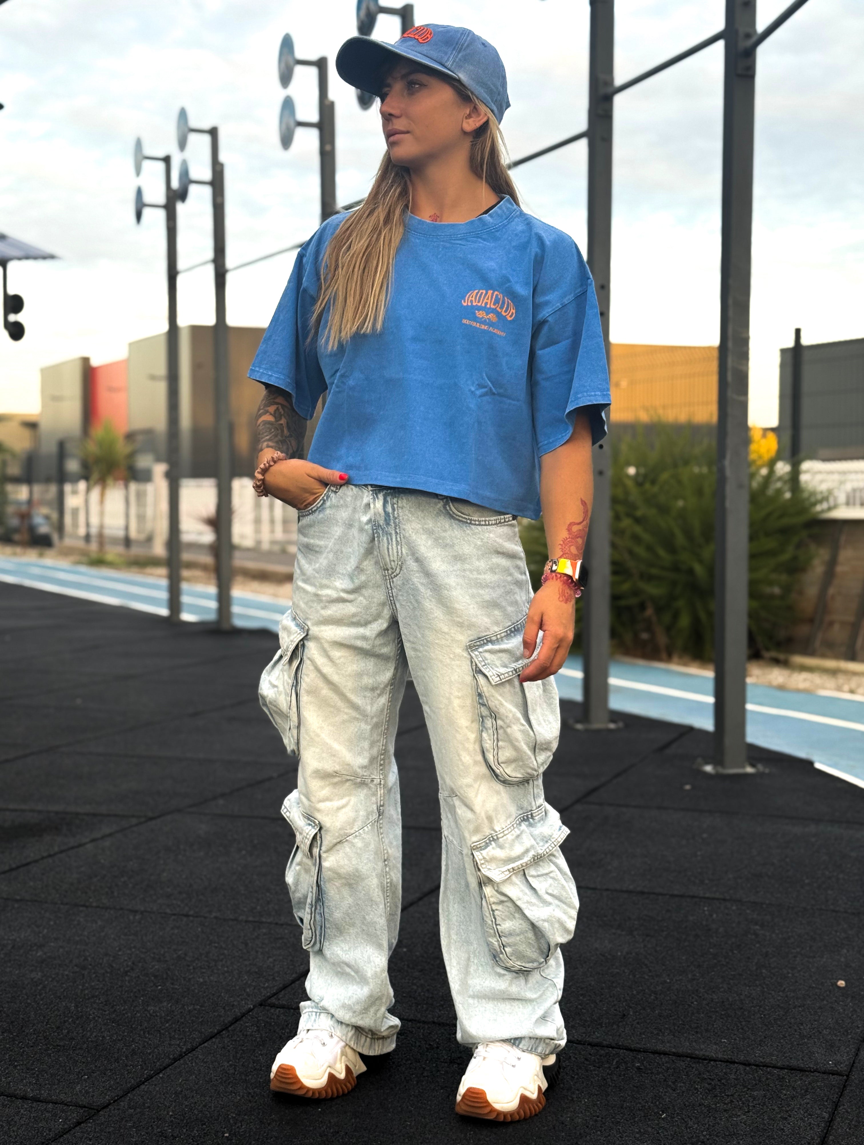 Crop BB Academy Blue