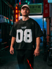 T-Shirt Oversize Mesh - Édition Black