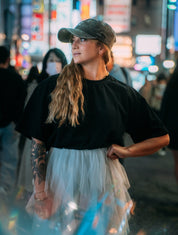 T-Shirt Oversize - Bibiche Club Black