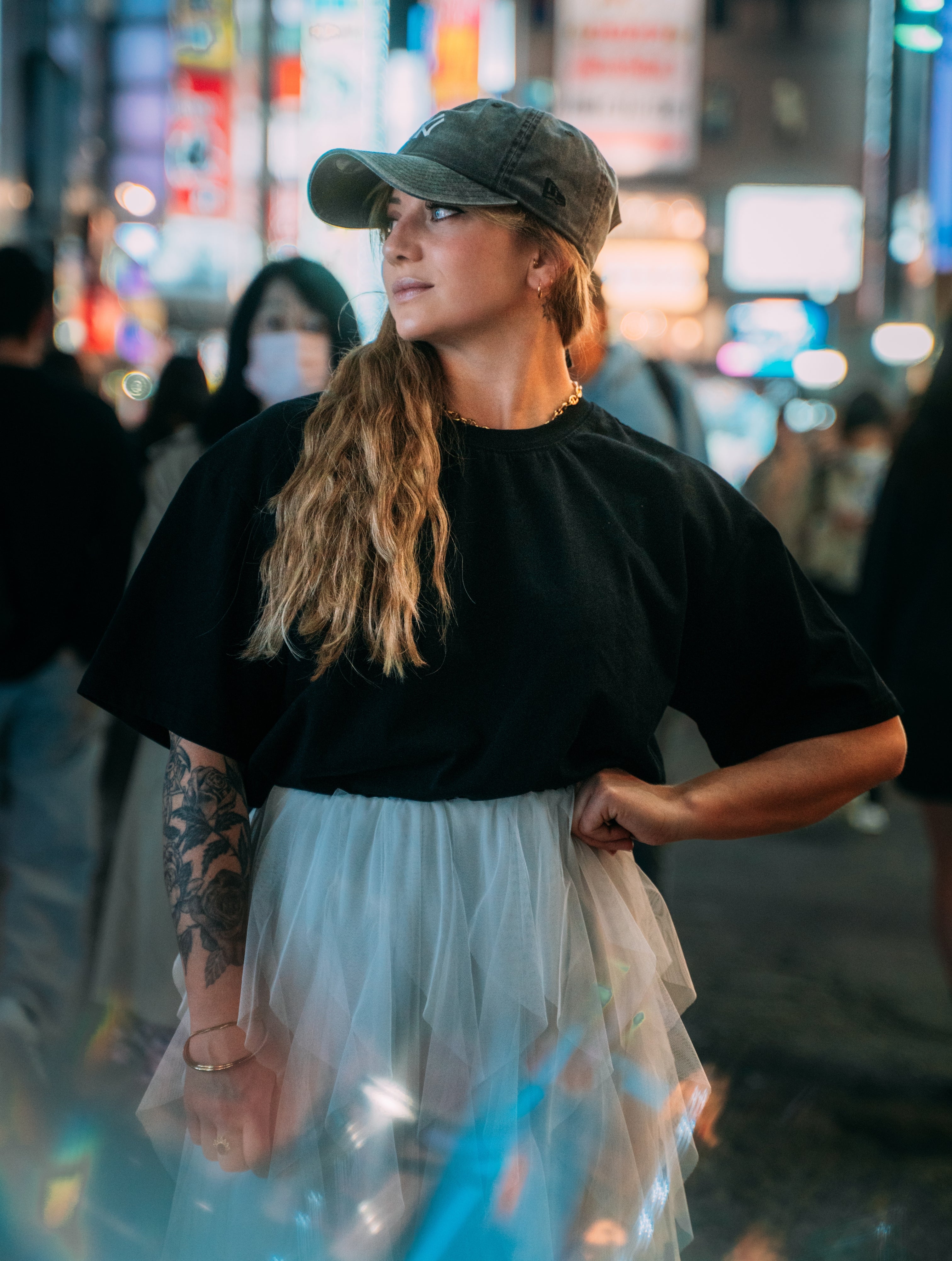T-Shirt Oversize - Bibiche Club Black