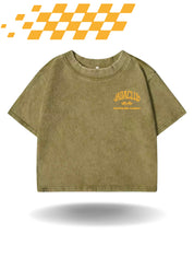 Crop Acid BB Academy Khaki