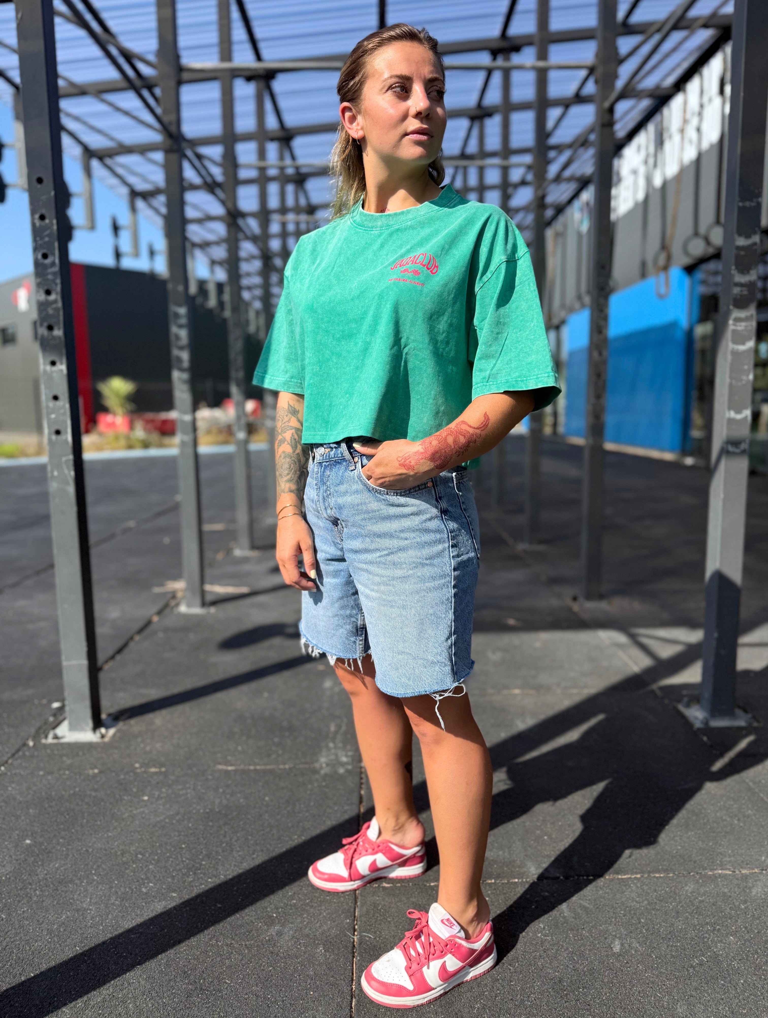 Crop BB Academy Saphire