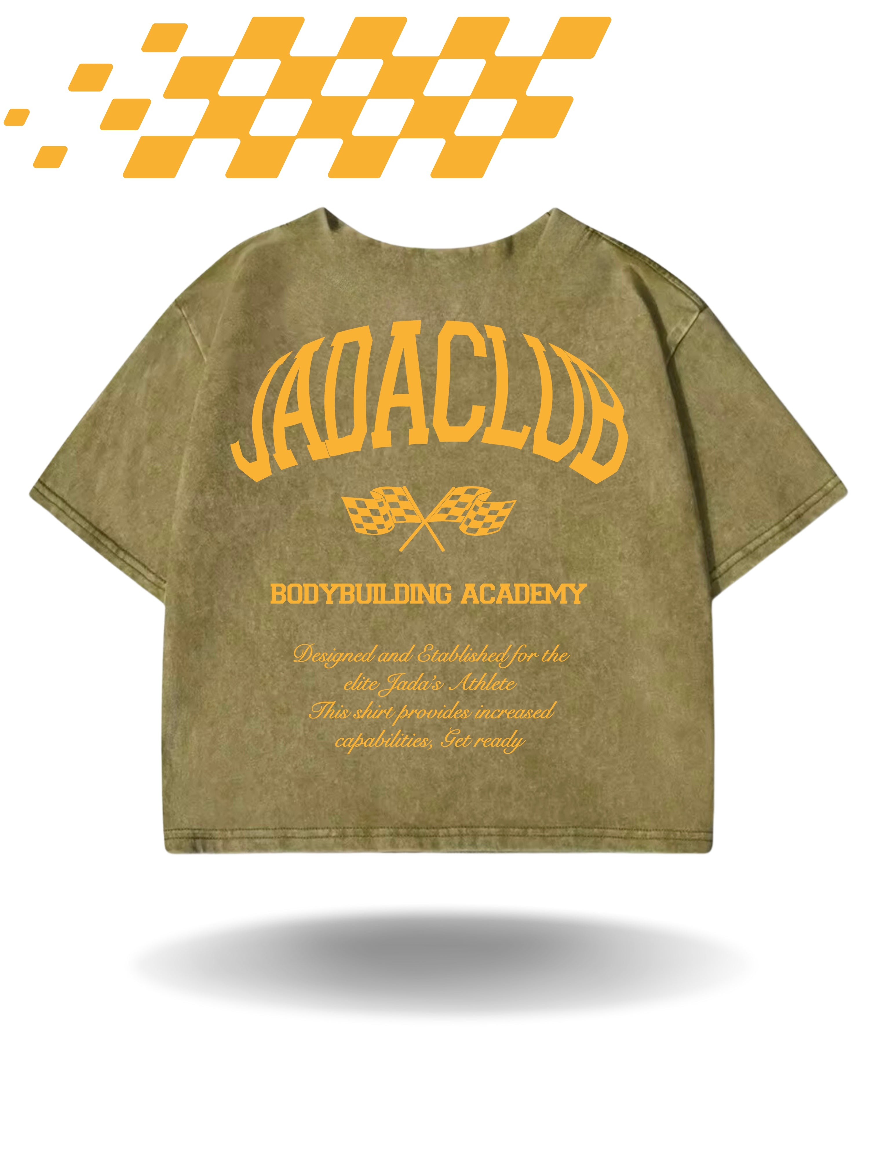 Crop Acid BB Academy Khaki