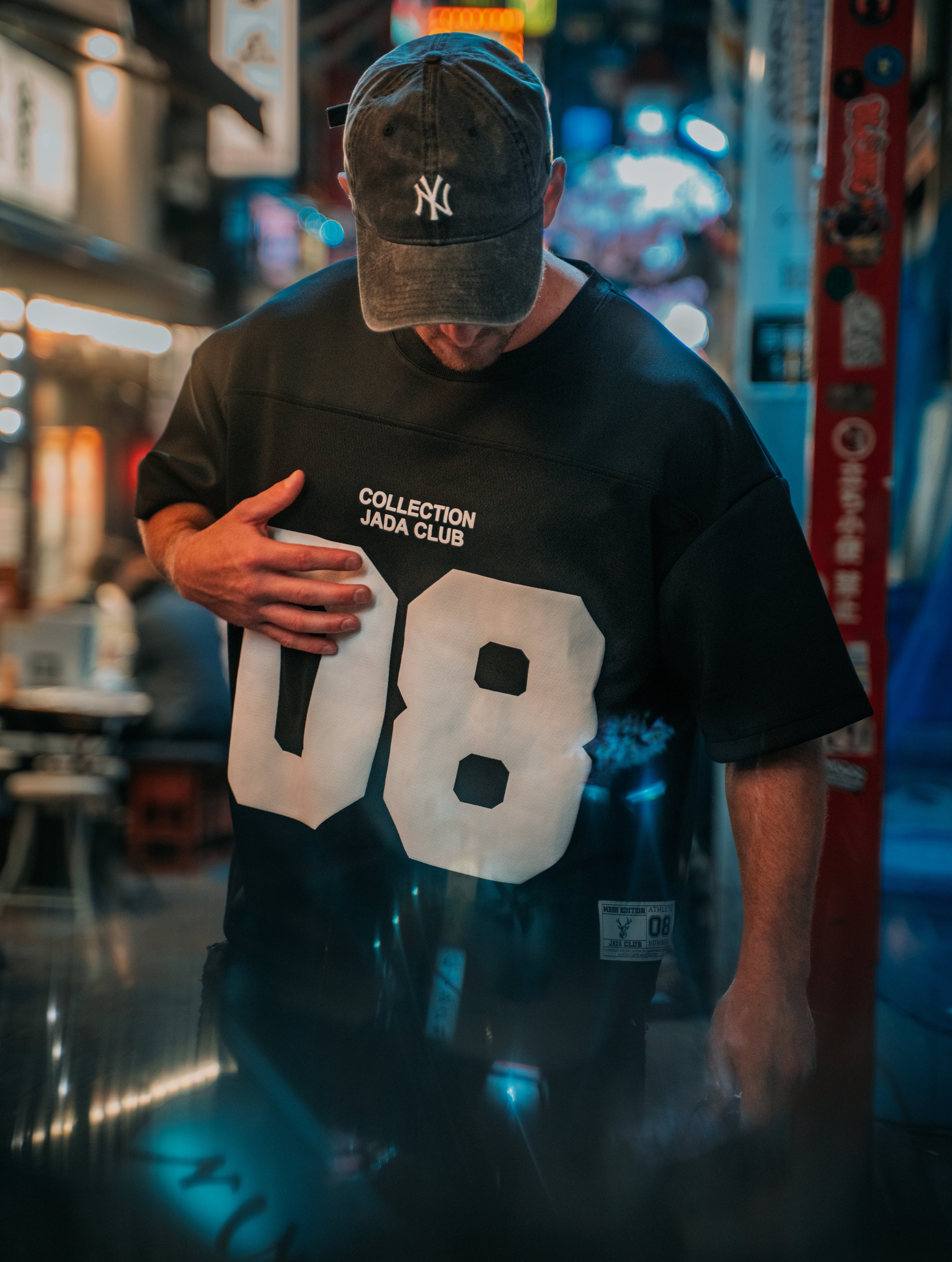 T-Shirt Oversize Mesh - Édition Black