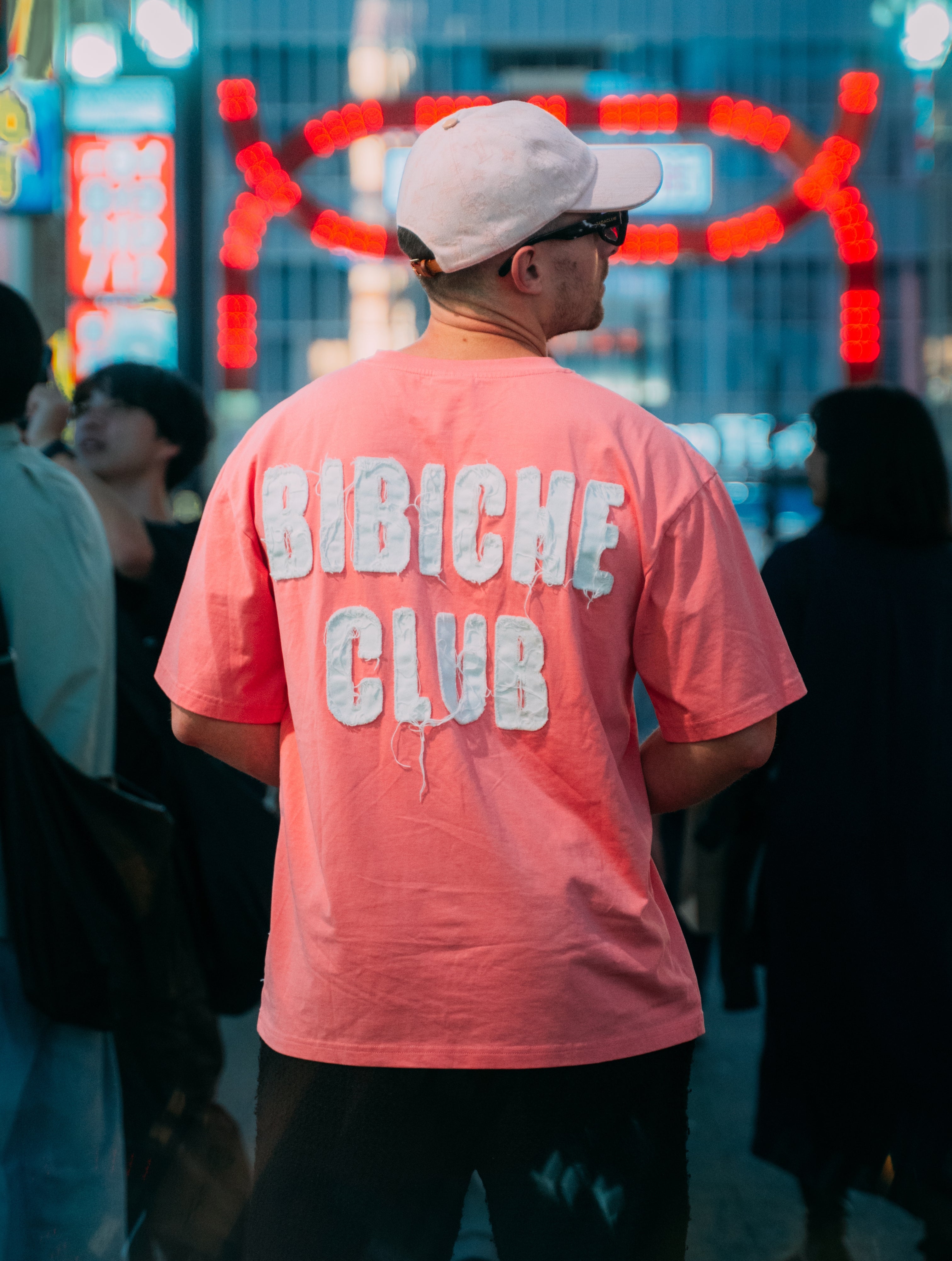 T-Shirt Oversize - Bibiche Club Pink