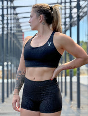 Brassière Léopard Black