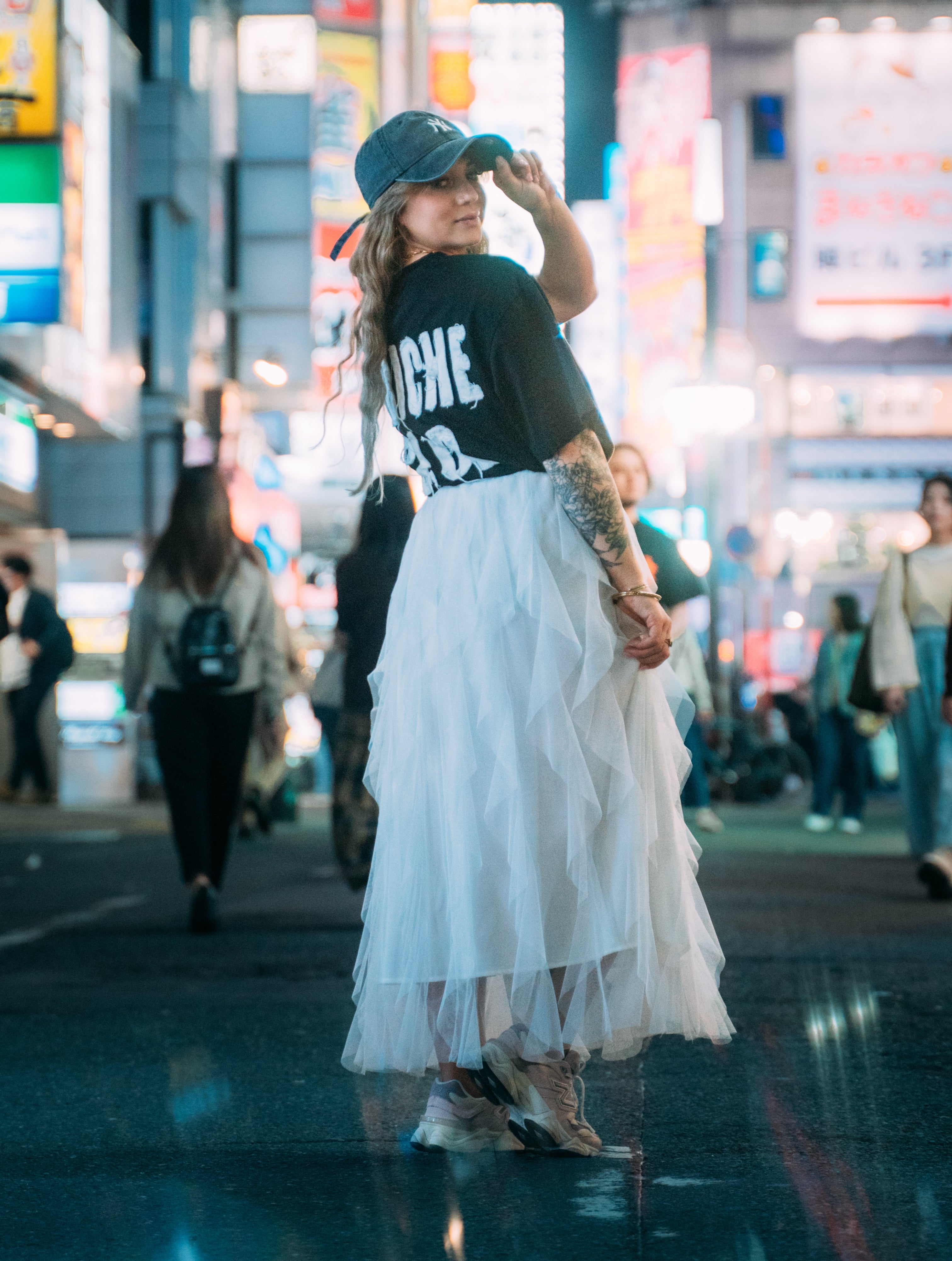 T-Shirt Oversize - Bibiche Club Black