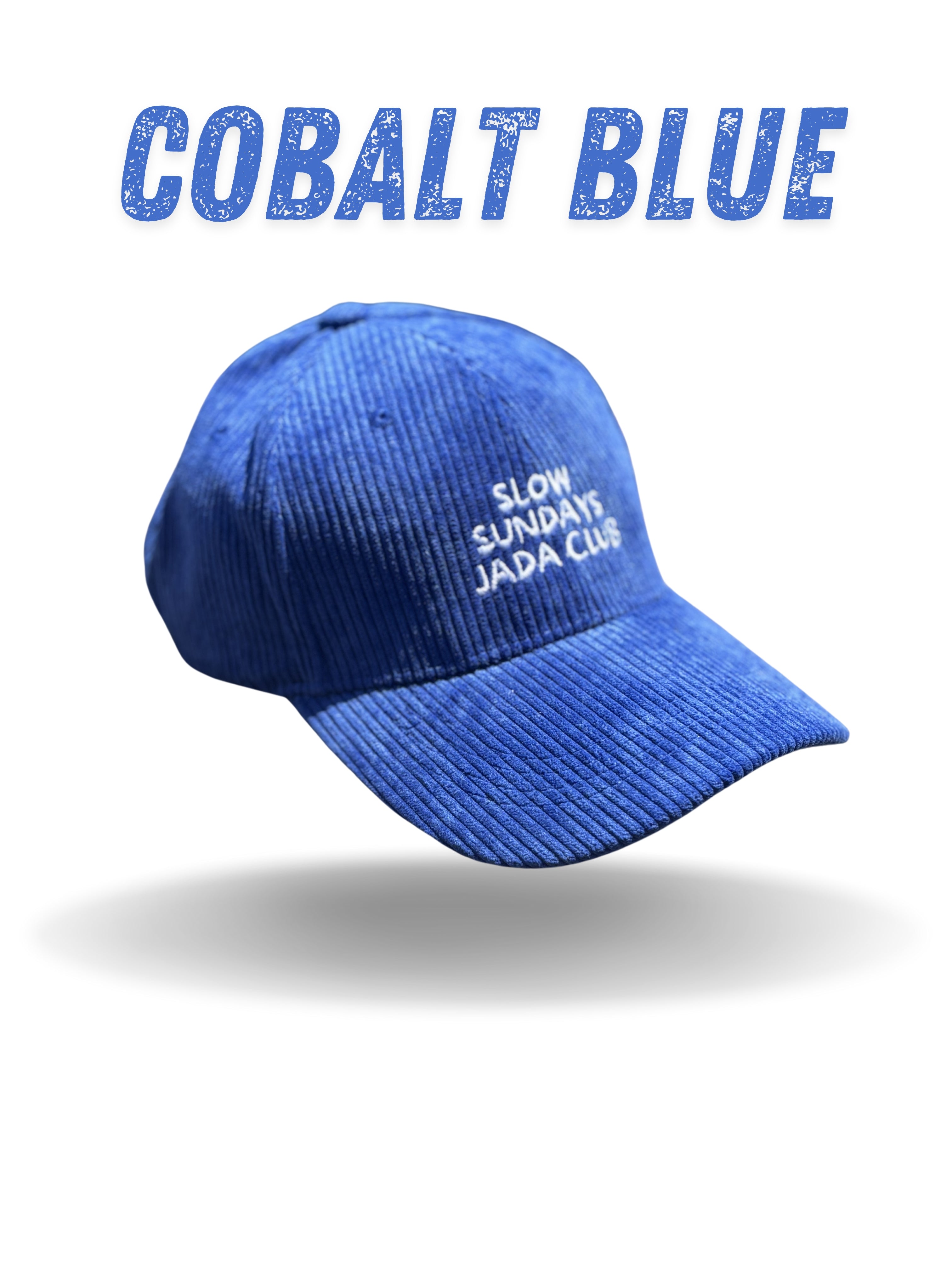 Casquette Côtelée - COBALT BLUE