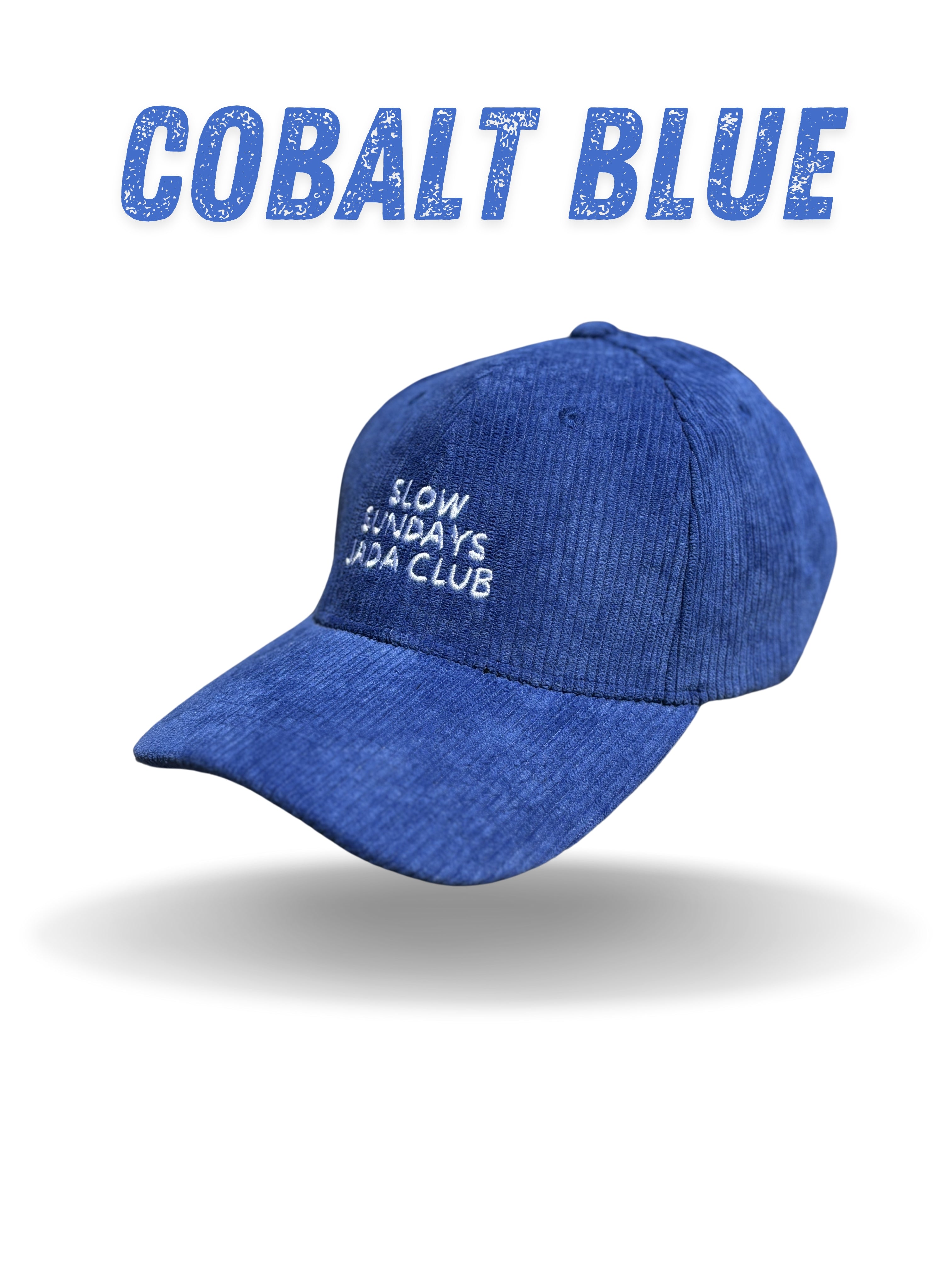 Casquette Côtelée - COBALT BLUE