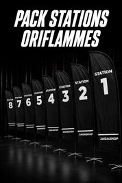 Pack Oriflammes - Stations numérotées