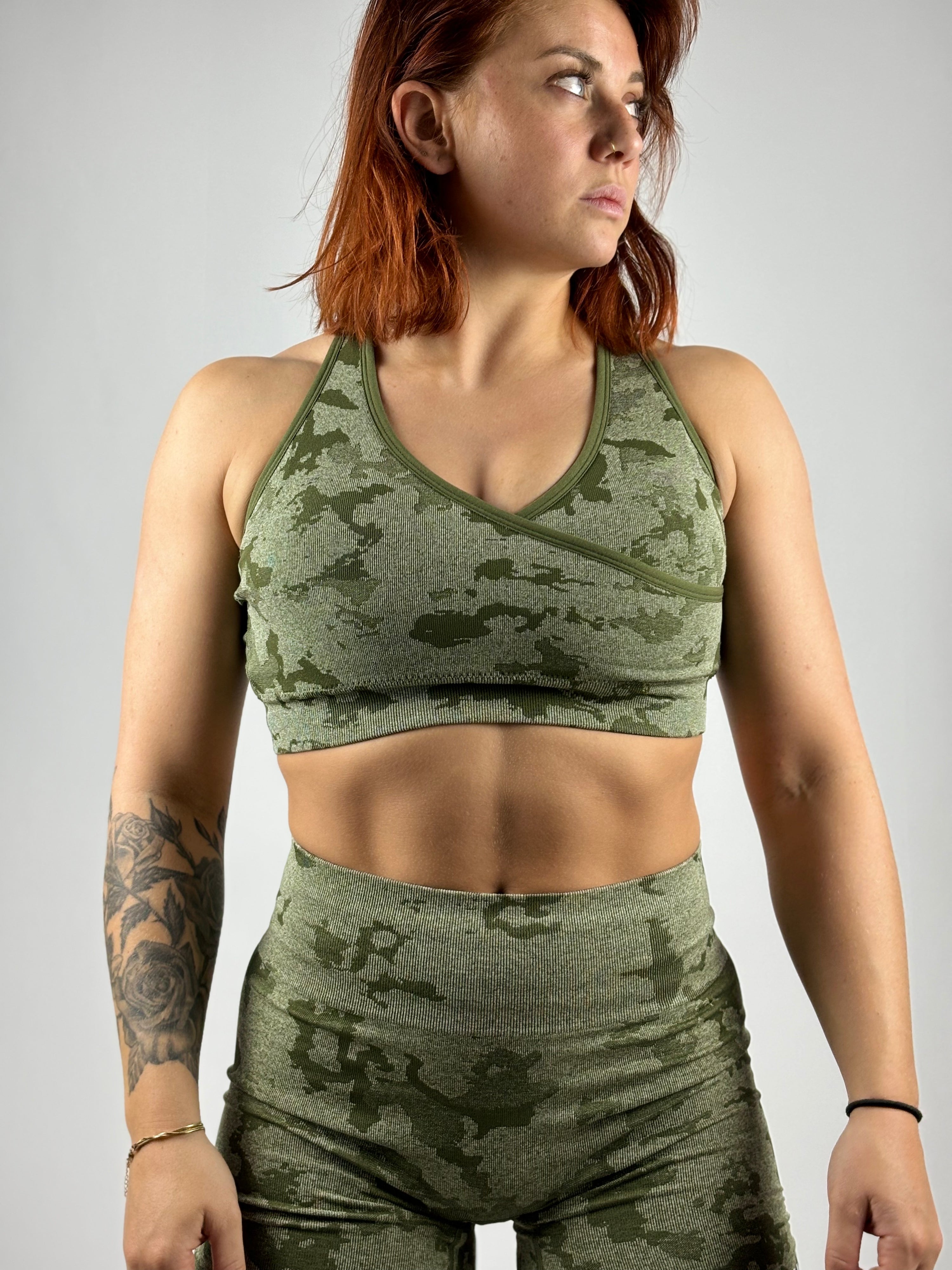 Brassière Green Camo