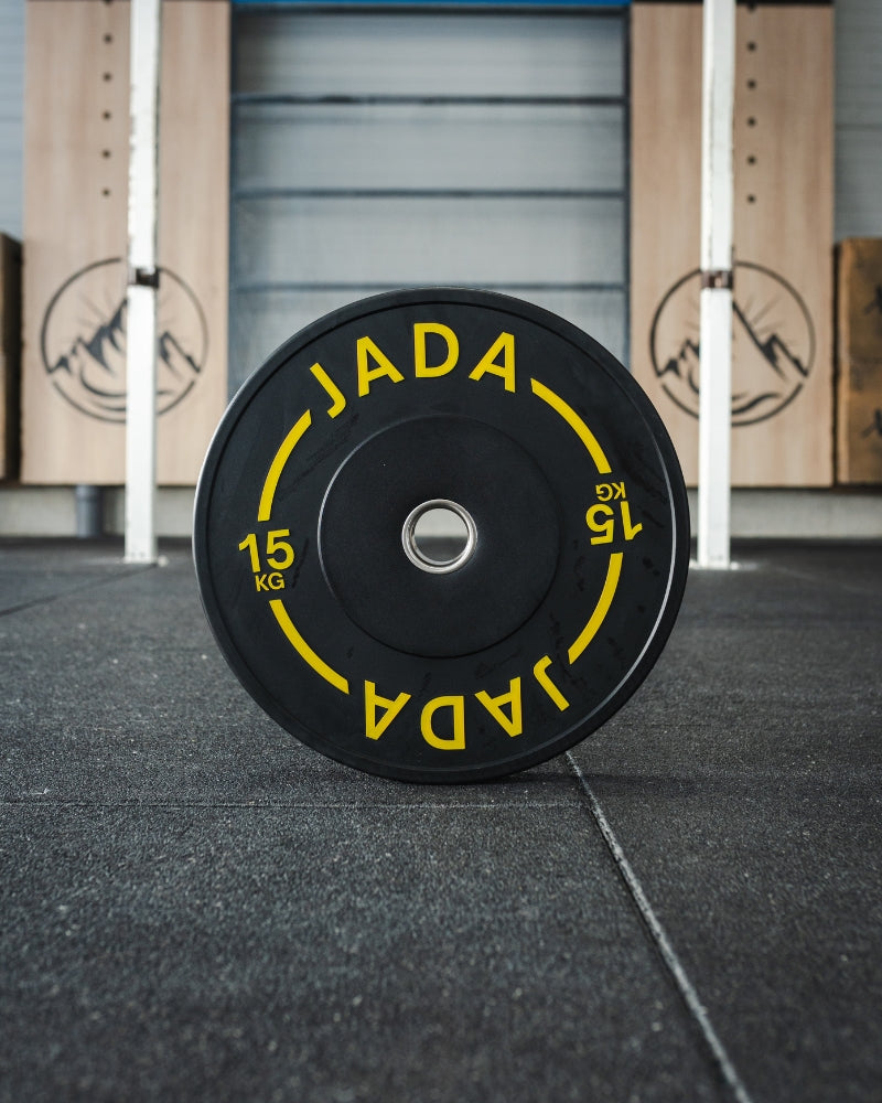 Black Bumper Plate 15KG