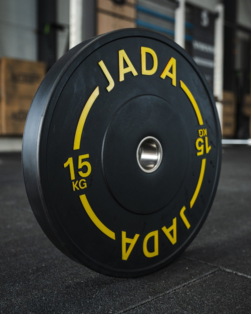 NEUF - Black Bumper Plate 15KG