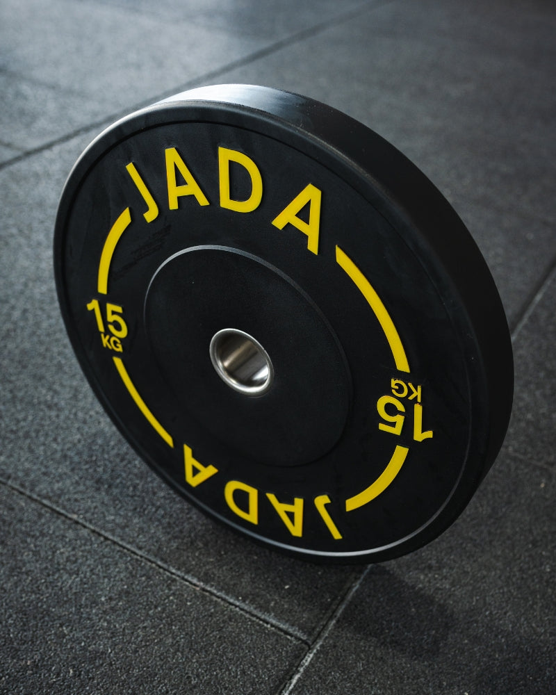 Black Bumper Plate 15KG