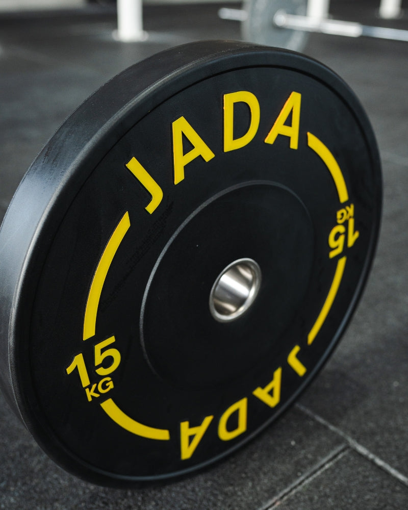 Black Bumper Plate 15KG