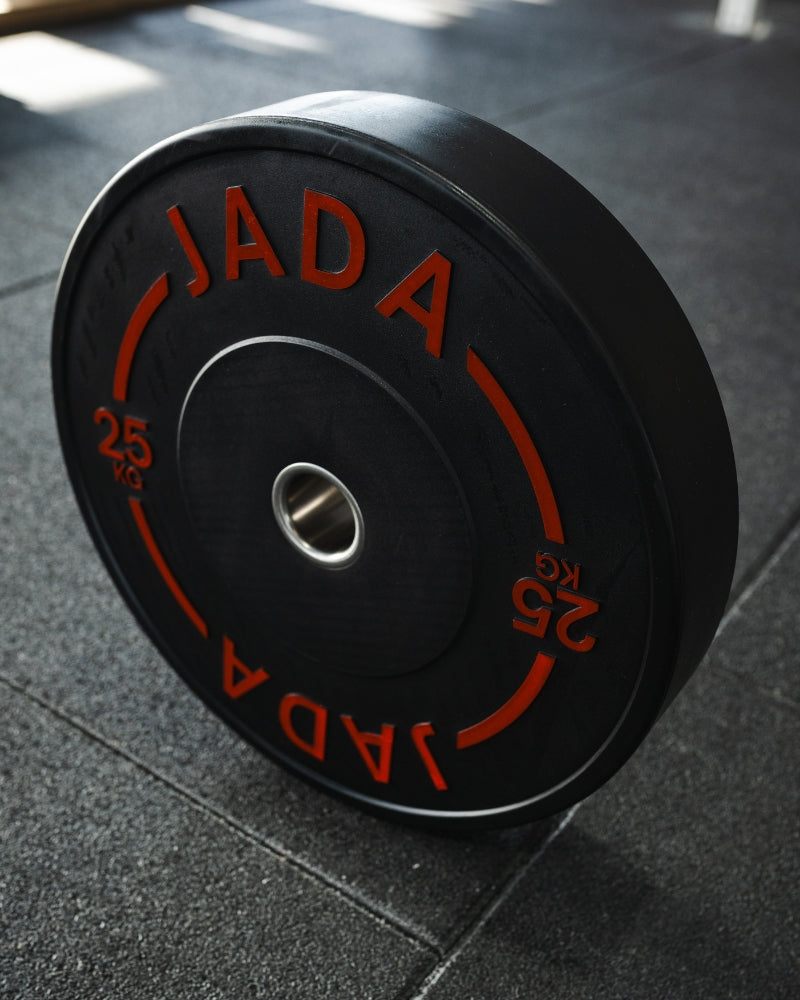 Black Bumper Plate 25KG