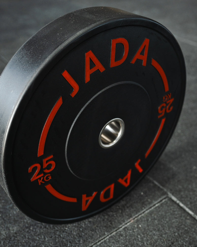 Black Bumper Plate 25KG