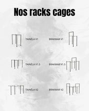 Rack de musculation cage - Tainéla V1