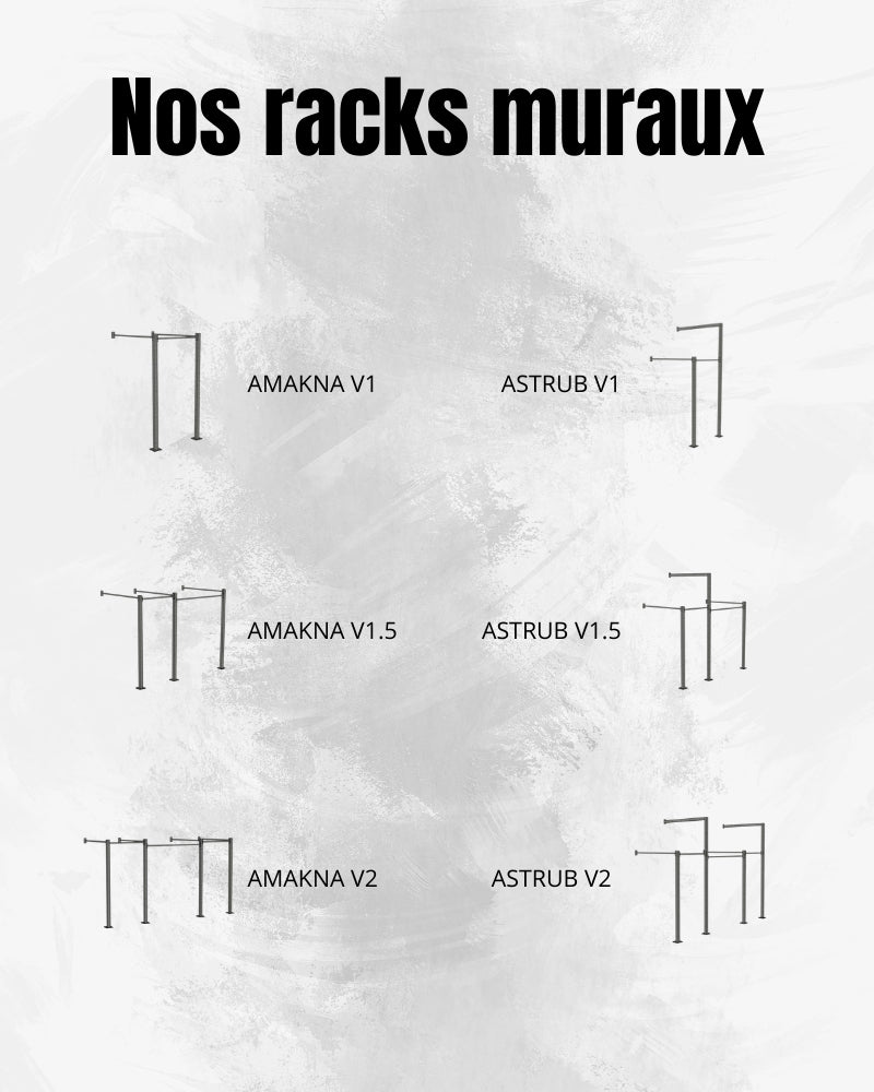 Rack de musculation mural - Amakna V1.5